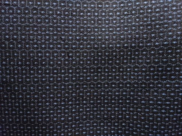JAPANESE KIMONO / ANTIQUE DORO OSHIMA TSUMUGI100 TORTOISESHELL KIMONO